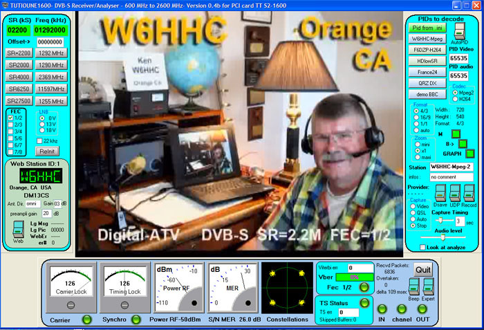 ODROID + Tutioune setup by W6HHC